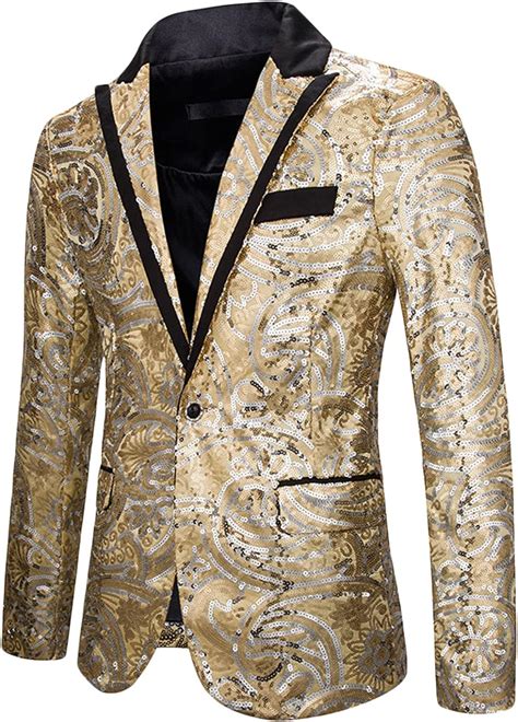 pailletten herren|Suchergebnis Auf Amazon.de Für: Pailletten Blazer.